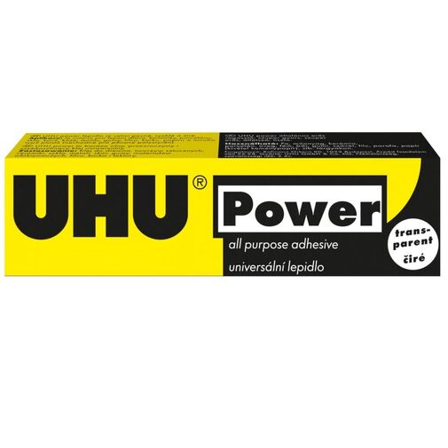 U40328 • UHU univerzális átlátszó ragasztó POWER TRANSPARENT 45 g